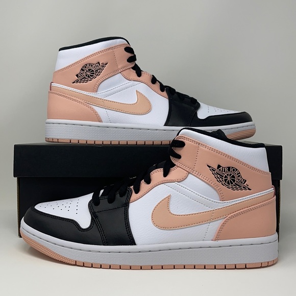 Jordan Other - Nike Air Jordan Retro I Mid Arctic Orange Crimson